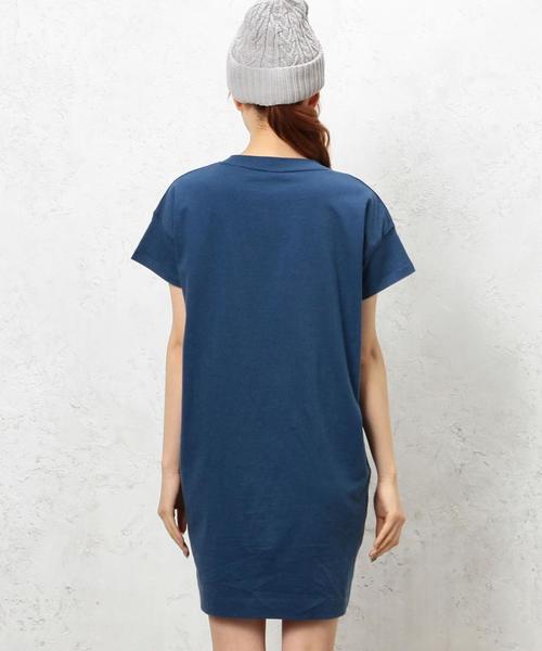 Champion（チャンピオン）の「[チャンピオン]Champion NY S/S ワンピース（ワンピース・レディース・ダークグレー/ロイヤルブルー・MEDIUM）」の3枚目の写真