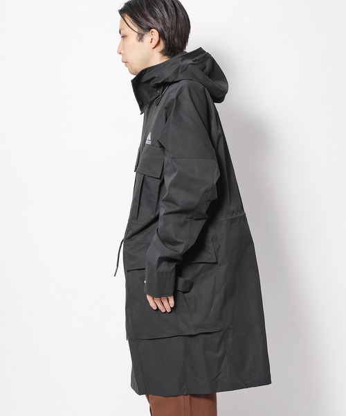 adidas（アディダス）の「adidas/アディダス MTRN PRSVE ツイルロングコート（ミリタリージャケット・メンズ・グリーン/ブラック・L/XL/M/XXL）」の3枚目の写真
