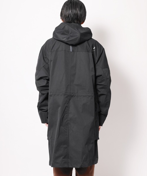 adidas（アディダス）の「adidas/アディダス MTRN PRSVE ツイルロングコート（ミリタリージャケット・メンズ・グリーン/ブラック・L/XL/M/XXL）」の4枚目の写真
