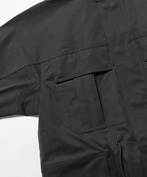 adidas（アディダス）の「adidas/アディダス MTRN PRSVE ツイルロングコート（ミリタリージャケット・メンズ・グリーン/ブラック・L/XL/M/XXL）」の12枚目の写真
