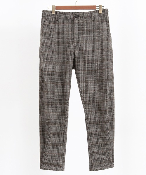FACTOTUM(ファクトタム)の「mp10373- Tone On Tone-Plaid Pants イージーパンツ(その他パンツ・メンズ・ブラック/ベージュ・44/46/48)」の16枚目の写真