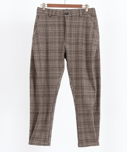 FACTOTUM(ファクトタム)の「mp10373- Tone On Tone-Plaid Pants イージーパンツ(その他パンツ・メンズ・ブラック/ベージュ・44/46/48)」の18枚目の写真