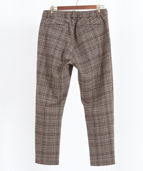 FACTOTUM(ファクトタム)の「mp10373- Tone On Tone-Plaid Pants イージーパンツ(その他パンツ・メンズ・ブラック/ベージュ・44/46/48)」の19枚目の写真