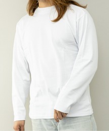スムスモックネックロングTシャツ