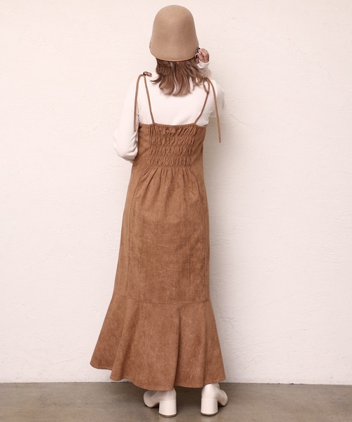 one after another NICE CLAUP（ワンアフターアナザーナイスクラップ）の「NCロゴ刺繍入りクローシュハット（ハット・レディース・アイボリー/ブラック/キャメル・FREE）」の10枚目の写真