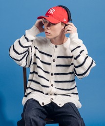 BORDER KNIT CARDIGAN / ボーダーニットカーディガン