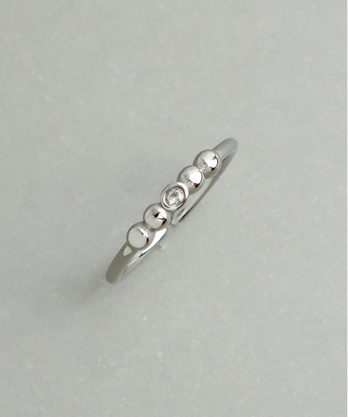 ieLS(イエルズ)の「金属アレルギー対応「ieLS」ZAG Bijoux Paris ステンレス フリーサイズリング SRR10098(リング・レディース・シルバー/ゴールド・FREE)」の6枚目の写真