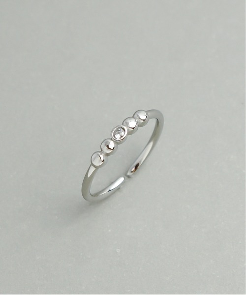 ieLS(イエルズ)の「金属アレルギー対応「ieLS」ZAG Bijoux Paris ステンレス フリーサイズリング SRR10098(リング・レディース・シルバー/ゴールド・FREE)」の7枚目の写真