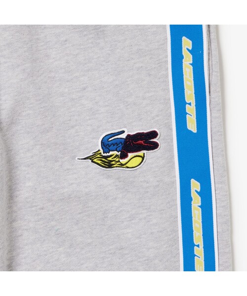 LACOSTE（ラコステ）の「サイドテーピングリラックススウェットトラックパンツ（その他パンツ・メンズ・グレー・3/5/2/4）」の5枚目の写真