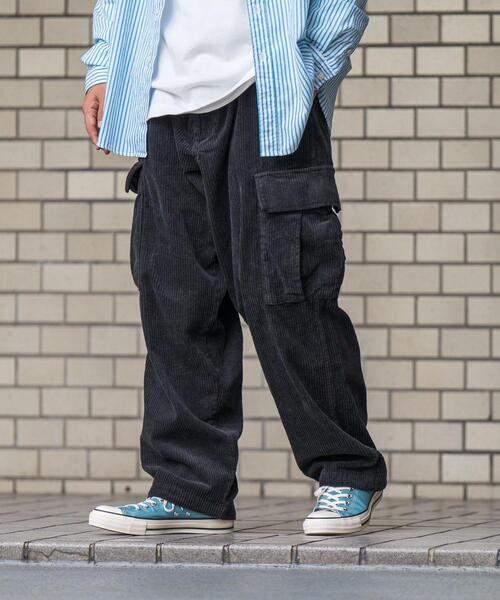 coen（コーエン）の「コーデュロイ6ポケットカーゴパンツ（カーゴパンツ・メンズ・ブラック/ベージュ・S/M/L/XL）」の9枚目の写真