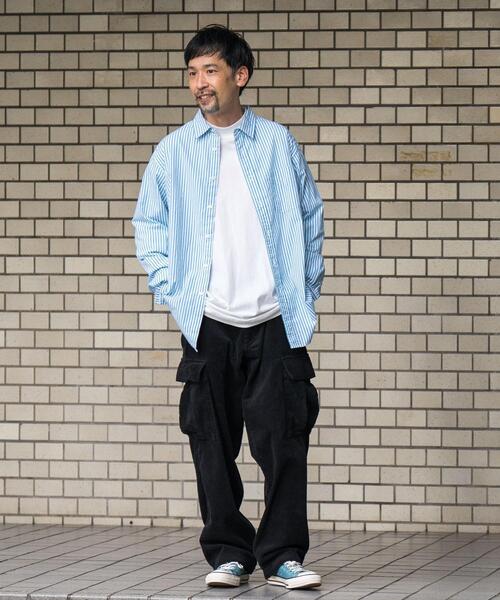 coen（コーエン）の「コーデュロイ6ポケットカーゴパンツ（カーゴパンツ・メンズ・ブラック/ベージュ・S/M/L/XL）」の6枚目の写真