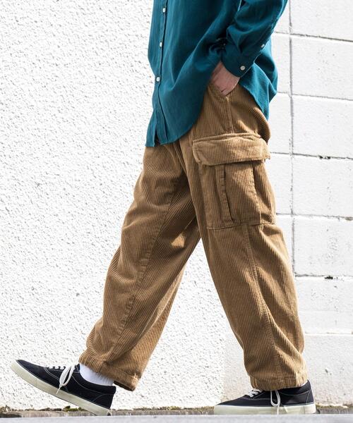 coen（コーエン）の「コーデュロイ6ポケットカーゴパンツ（カーゴパンツ・メンズ・ブラック/ベージュ・S/M/L/XL）」の22枚目の写真