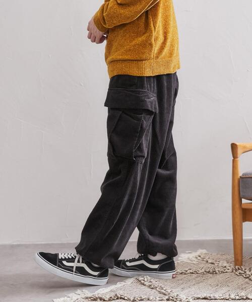 coen（コーエン）の「コーデュロイ6ポケットカーゴパンツ（カーゴパンツ・メンズ・ブラック/ベージュ・S/M/L/XL）」の20枚目の写真