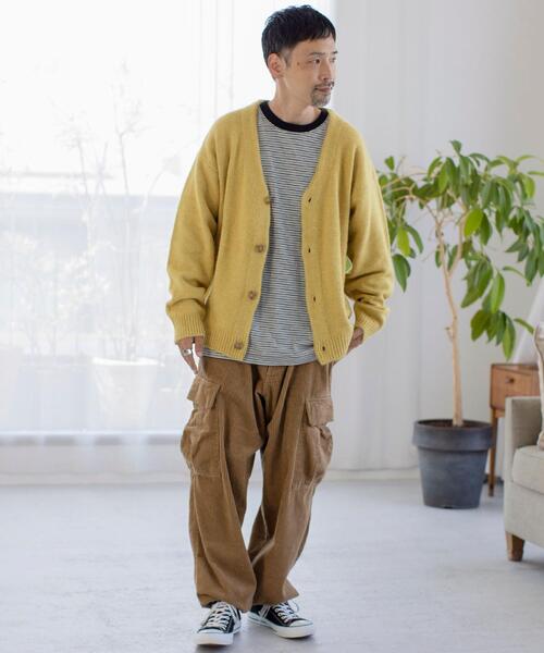 coen（コーエン）の「コーデュロイ6ポケットカーゴパンツ（カーゴパンツ・メンズ・ブラック/ベージュ・S/M/L/XL）」の10枚目の写真