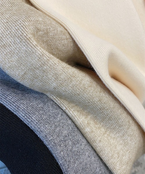 LOPASS（ロパス）の「ニットパンツ（その他パンツ・レディース・モカ/ブラック/グレー/アイボリー・FREE）」の8枚目の写真