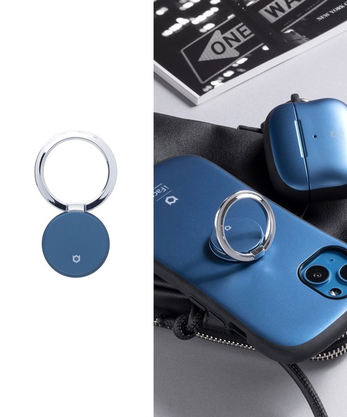 iFace（アイフェイス）の「スマホリング iFace Finger Ring Holder フラットタイプ 落下防止（スマホグッズ・レディース・ラベンダー/ダークブルー/ネイビー/ベージュ/レッド/ホワイト/パープル系その他/スモークピンク/カーキ/サックスブルー/ブラック/セージグリーン/グレー/ブラウン・FREE）」の10枚目の写真