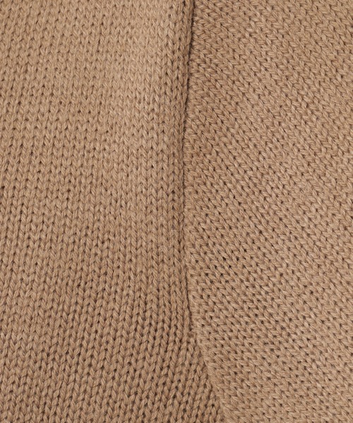 ikka（イッカ）の「【2点セット】ニットベストワンピースアンサンブル（ワンピース・レディース・ブラック/ブラウン・M/L）」の8枚目の写真