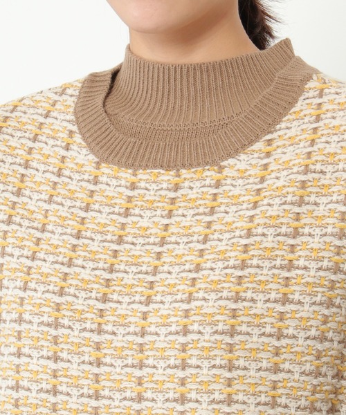 ikka（イッカ）の「【2点セット】ニットベストワンピースアンサンブル（ワンピース・レディース・ブラック/ブラウン・M/L）」の15枚目の写真