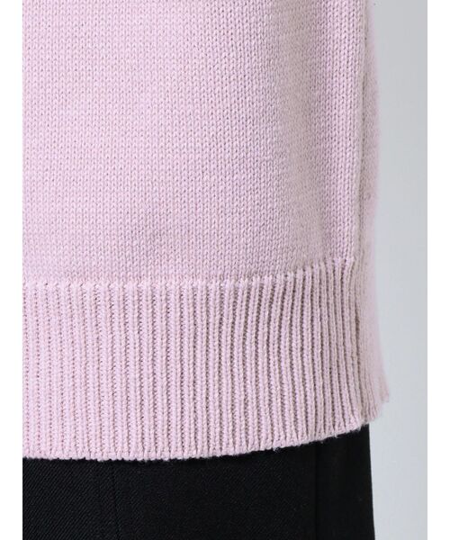 EMODA（エモダ）の「マークロゴオーバーニット（ニット/セーター・レディース・ホワイト/ブラック/ピンク/ブルー・FREE）」の21枚目の写真