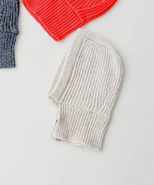 LOWRYS FARM（ローリーズファーム）の「バラクラバ　173733（ニットキャップ/ビーニー・キッズ・ブラック/ベージュ/レッド・FREE）」の3枚目の写真