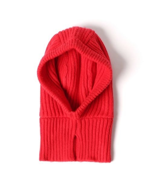 LOWRYS FARM（ローリーズファーム）の「バラクラバ　173733（ニットキャップ/ビーニー・キッズ・ブラック/ベージュ/レッド・FREE）」の6枚目の写真