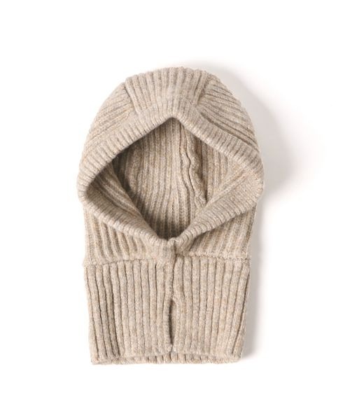 LOWRYS FARM（ローリーズファーム）の「バラクラバ　173733（ニットキャップ/ビーニー・キッズ・ブラック/ベージュ/レッド・FREE）」の7枚目の写真