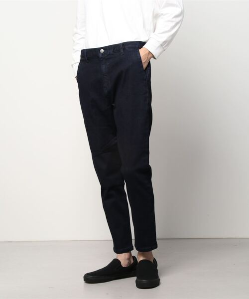 NANO universe（ナノユニバース）の「スキニーデニムパンツ（デニムパンツ・メンズ・ネイビー・M）」の4枚目の写真