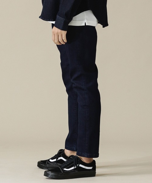 NANO universe（ナノユニバース）の「スキニーデニムパンツ（デニムパンツ・メンズ・ネイビー・M）」の3枚目の写真