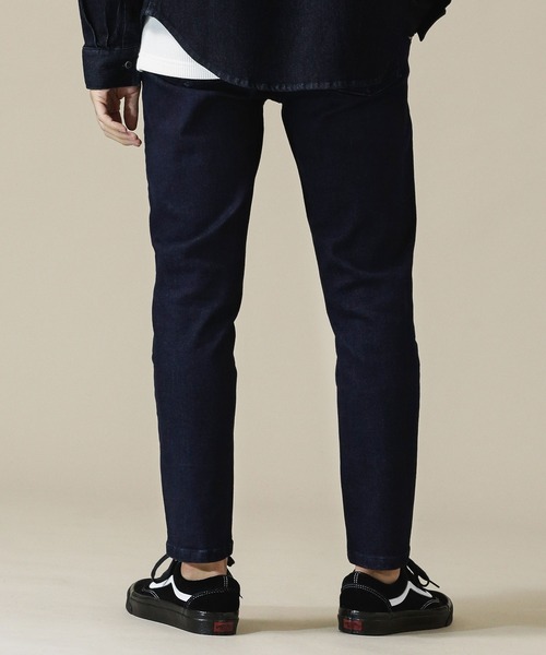 NANO universe（ナノユニバース）の「スキニーデニムパンツ（デニムパンツ・メンズ・ネイビー・M）」の6枚目の写真