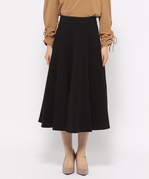 Love,Bonito(ラブボニート)の「ギャビー パネル フレアスカート(スカート・レディース・カーキ系/ブラック・SMALL/MEDIUM/LARGE/X-SMALL)」の6枚目の写真
