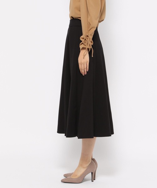 Love,Bonito(ラブボニート)の「ギャビー パネル フレアスカート(スカート・レディース・カーキ系/ブラック・SMALL/MEDIUM/LARGE/X-SMALL)」の5枚目の写真