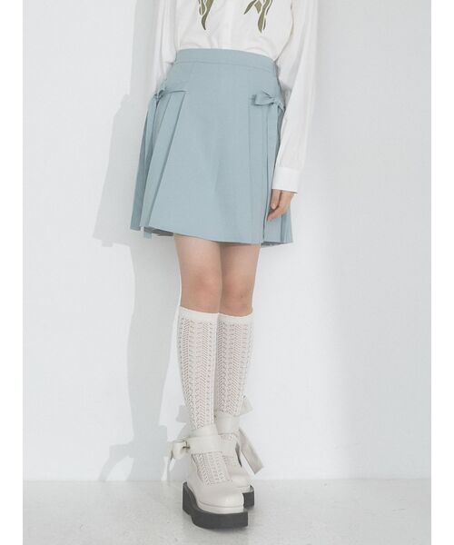 merry jenny（メリージェニー）の「リボンプリーツスカート（スカート