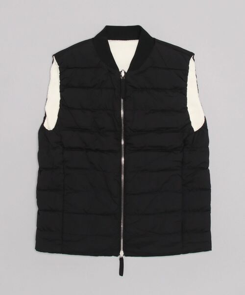 DUVETICA(デュベティカ)の「DUVETICA/デュベティカ/CAPRAIA-VEST(ダウンベスト・メンズ・ホワイト/ブラック・46/48/50)」の3枚目の写真