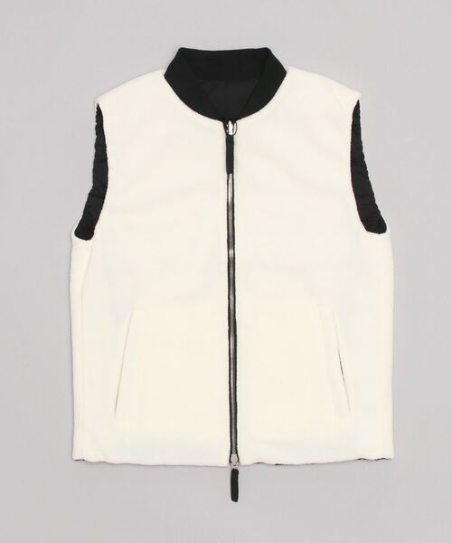 DUVETICA(デュベティカ)の「DUVETICA/デュベティカ/CAPRAIA-VEST(ダウンベスト・メンズ・ホワイト/ブラック・46/48/50)」の21枚目の写真