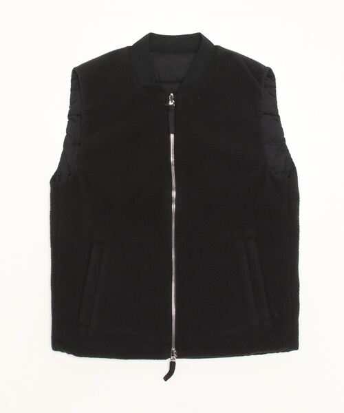 DUVETICA(デュベティカ)の「DUVETICA/デュベティカ/CAPRAIA-VEST(ダウンベスト・メンズ・ホワイト/ブラック・46/48/50)」の7枚目の写真