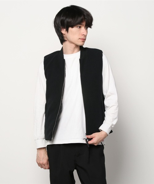 DUVETICA(デュベティカ)の「DUVETICA/デュベティカ/CAPRAIA-VEST(ダウンベスト・メンズ・ホワイト/ブラック・46/48/50)」の6枚目の写真