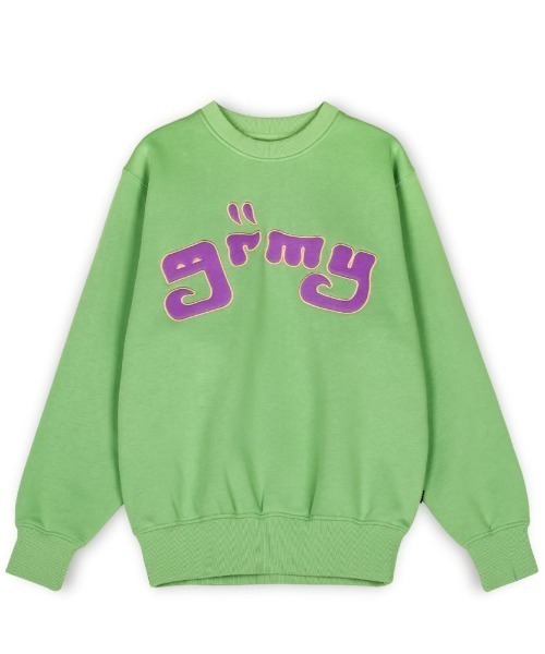 GRIMEY（グライミー）の「GRMY(GRIMEY)/グライミー/LUST MANTRA CREWNECK（スウェット・メンズ・グレー/ブラック/グリーン・S/M）」の3枚目の写真