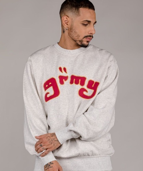 GRIMEY（グライミー）の「GRMY(GRIMEY)/グライミー/LUST MANTRA CREWNECK（スウェット・メンズ・グレー/ブラック/グリーン・S/M）」の8枚目の写真