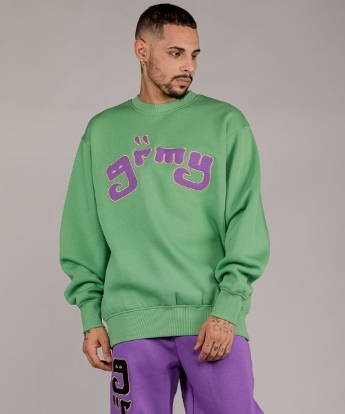 GRIMEY（グライミー）の「GRMY(GRIMEY)/グライミー/LUST MANTRA CREWNECK（スウェット・メンズ・グレー/ブラック/グリーン・S/M）」の18枚目の写真