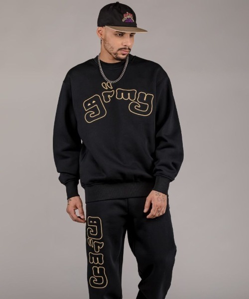 GRIMEY（グライミー）の「GRMY(GRIMEY)/グライミー/LUST MANTRA CREWNECK（スウェット・メンズ・グレー/ブラック/グリーン・S/M）」の14枚目の写真