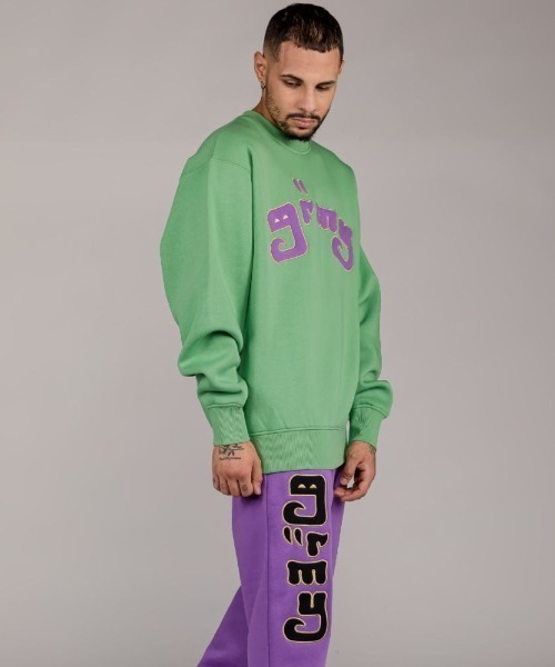 GRIMEY（グライミー）の「GRMY(GRIMEY)/グライミー/LUST MANTRA CREWNECK（スウェット・メンズ・グレー/ブラック/グリーン・S/M）」の13枚目の写真