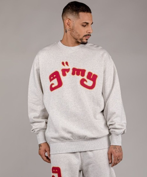 GRIMEY（グライミー）の「GRMY(GRIMEY)/グライミー/LUST MANTRA CREWNECK（スウェット・メンズ・グレー/ブラック/グリーン・S/M）」の9枚目の写真
