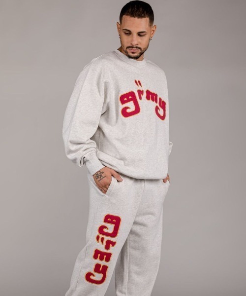 GRIMEY（グライミー）の「GRMY(GRIMEY)/グライミー/LUST MANTRA CREWNECK（スウェット・メンズ・グレー/ブラック/グリーン・S/M）」の7枚目の写真