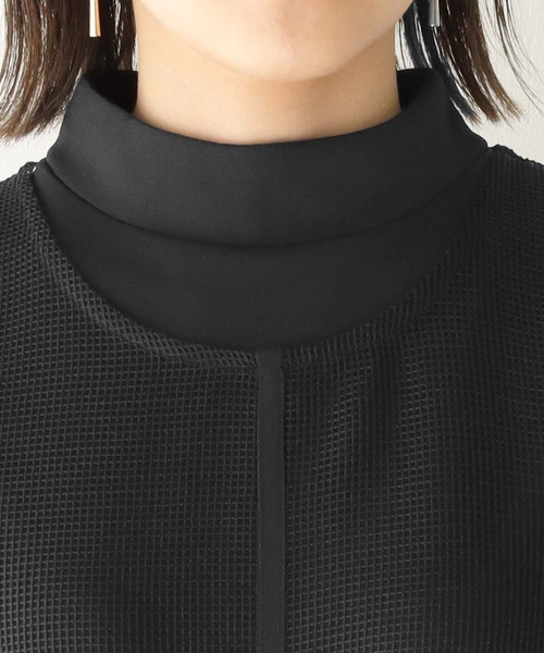 Lant Kalte（ラントカルテ）の「【Lant Kalte】メッシュアンサンブルワンピース（ワンピース・レディース・ブラック/カーキ・M）」の18枚目の写真