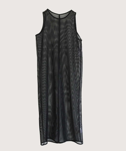 Lant Kalte（ラントカルテ）の「【Lant Kalte】メッシュアンサンブルワンピース（ワンピース・レディース・ブラック/カーキ・M）」の20枚目の写真