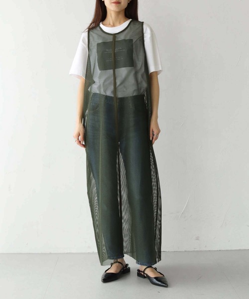 Lant Kalte（ラントカルテ）の「【Lant Kalte】メッシュアンサンブルワンピース（ワンピース・レディース・ブラック/カーキ・M）」の11枚目の写真