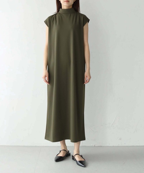 Lant Kalte（ラントカルテ）の「【Lant Kalte】メッシュアンサンブルワンピース（ワンピース・レディース・ブラック/カーキ・M）」の14枚目の写真