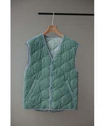BLACK BY MOUSSY | quilting vest（キルティングベスト）(ベスト)