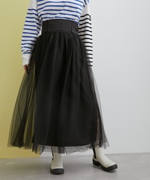 ADAM ET ROPE' | 【WEB限定】チュールスカート(スカート)