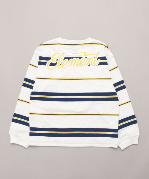 ELEMENT（エレメント）の「ELEMENT YOUTH（キッズサイズ） YT TAGSTEN LS ロンＴ (130cm~160cm) 【2023年春夏モデル】/エレメントキッズボーダー長袖ロンT（Tシャツ/カットソー・キッズ・ブラック/ブラック系その他・140/150/160/130）」の3枚目の写真